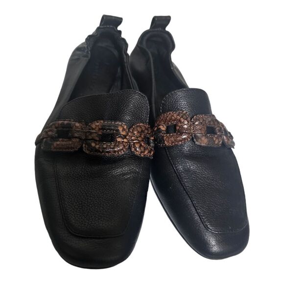 SANCTUARY "Blast" Black Slip-On Loafers - Size 6 - Picture 2 of 9